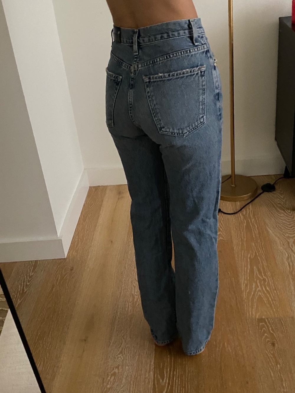 GOLDSIGN Martin high-rise straight-leg jeans | Size 24 - Picture 6 of 11